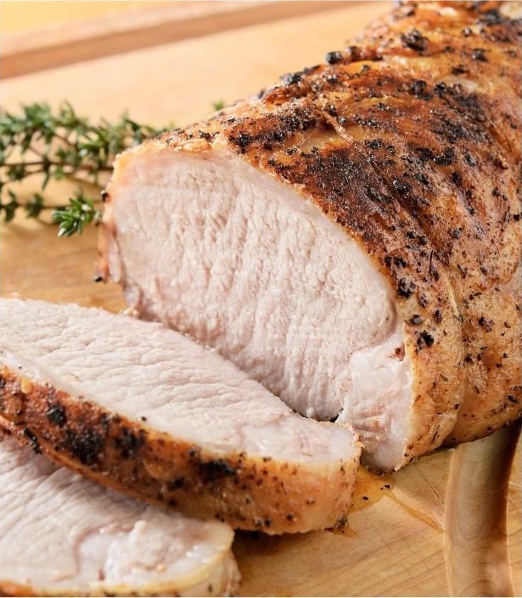 Relish Glazed Pork Tenderloin